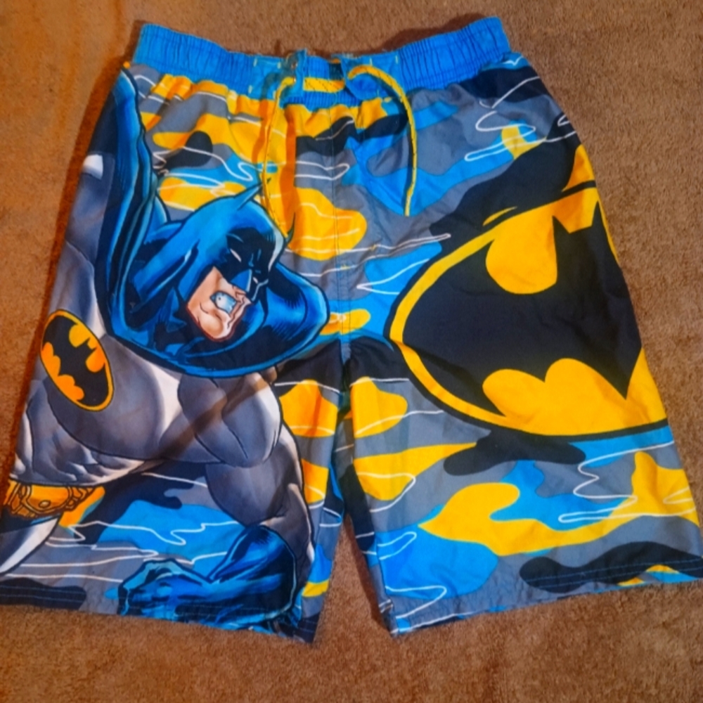 Batman swimming shorts